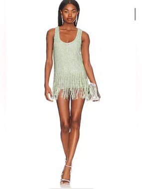 nbd ruby mini dress NBD Ruby Mini Dress in Star White Size Small Lined Pre-loved